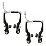 Par Freio V-brake Alumínio De Bicicleta Logan Lb-919 Preto