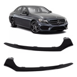 Par Friso Preto Parachoque Dianteiro Mercedes C300 C43 C250