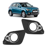 Par Grade Moldura Farol Milha Neblina Asx 2011 2012 2013 