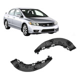 Par Guia Parachoque Dianteiro Honda New Civic 2007 2008 2009