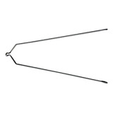 Par Haste Aço Zincada Paralama 37cm Bicicleta Caloi Monark
