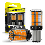 Par Lâmpada 150 Led Seta Conjugada 2 Polos P21/5w Canbus