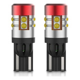 Par Lâmpada Pingo T10 9 Led Canbus 4300k Branco Quente 12v
