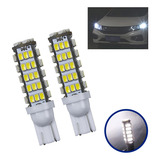 Par Lampadas Meia Luz Celta Pingo 68 Leds Pingão T10 Branco