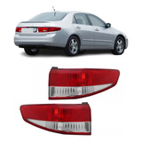 Par Lanterna Canto Honda Accord 2003 2004 2005 Bicolor
