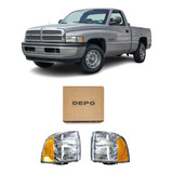 Par Lanterna Dianteira Dodge Ram 1993 1994 1995 Até 2001 