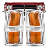 Par Lanterna Dianteira Opala 75 76 77 78 79 Cristal
