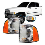 Par Lanterna Dianteira Pisca Dodge Ram 1994 95 96 97 A 2001