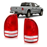 Par Lanterna Traseira Dodge Dakota 2001 A 2003 Bicolor