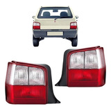 Par Lanterna Traseira Fiat Uno 2004 Até 2011 Modelo Original