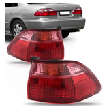 Par Lanterna Traseira Honda Accord 1998 1999 2000 Sedan Rosa
