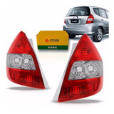 Par Lanterna Traseira Honda Fit 2003 2004 2005 2006 2007