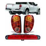 Par Lanterna Traseira L200 Triton + Break Light 2008 A 2015