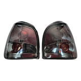 Par Lanterna Vw Gol G2 Bola Cristal Clear Clean Fumê