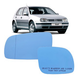 Par Lente Azul Com Base Retrovisor Golf 2000 2001 2002 2003