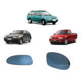 Par Lente Azul Retrovisor Gol /parati /saveiro Bola 95/99