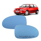 Par Lente Azul Retrovisor Gol G2 Bola 1995/1999 Original