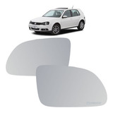 Par Lente De Retrovisor Com Base Golf 2007 A 2011 