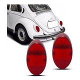 Par Lente Lanterna Traseira Rubi Fusca 1200 1300 65 66 67 