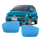 Par Lente Retrovisor Azul Fox Gol G6 Up! Polo Golf 2013