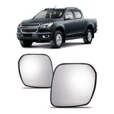 Par Lente Retrovisor S10/trailblazer 2012 A 2016 Elétrico