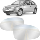 Par Lente Vidro Espelho Retrovisor Gol G2 Bola 1994 Até 1999