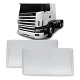 Par Lente Vidro Farol Principal Compatível Scania S4 114 124