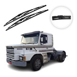 Par Limpador Do Scania 112 Paleta Parabrisa Palheta De Ferro