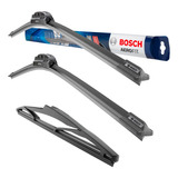 Par Limpador Parabrisa Palheta Original Bosch + Traseira