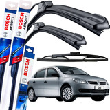 Par Limpador Parabrisa Palheta Paleta + Traseira Bosch