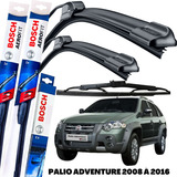 Par Limpador Parabrisa Palheta Paleta + Traseira Bosch
