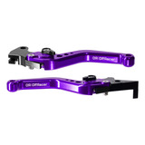 Par Manete Alavanca Esportivo Roxo Cg 125 150 160 Off Racer