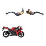 Par Manete Esportivo C/ Detalhes Honda Cbr 1000 Rr 04-07