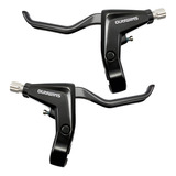 Par Manete Freio V-brake Disco Mecânico Alivio Bl T4000