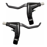 Par Manete Freio V-brake Disco Mecânico Alivio Bl T4000
