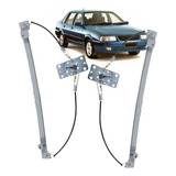 Par Máquina Vidro Manual Traseira Santana 1998 A 2005 2006
