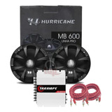 Par Midbass Hurricane Trio Goiano 6 Polegada 500wrms +modulo