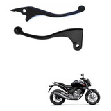 Par Mini Manetes Pretos Para Cb 250f Twister