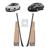 Par Moldura Friso Parabrisa Peugeot 308 408 Original