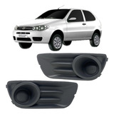 Par Moldura Grade Farol Milha Palio Way Economy 2010 A 2016