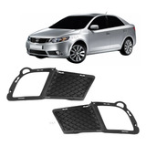 Par Moldura Grade Milha Kia Cerato 2009 2010 2011 2012