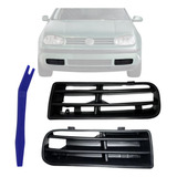 Par Moldura Grade Parachoque Golf 1999 2000 2001