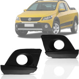 Par Moldura Tela Milha Saveiro Cross G5 2009/2014 Gol Rallye