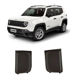 Par Moldura Tela Parachoque Jeep Renegade 2019 2020 4x4