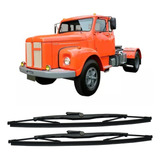 Par Palheta Limpador Parabrisa Compatível Scania 110 111 13 