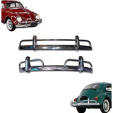 Par Parachoque Fusca 1200/1300 Antigo Montado Diant/traseiro