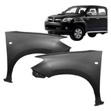 Par Paralama Hilux 4x2 06 A 11 Com Furo Pisca Sem Moldura