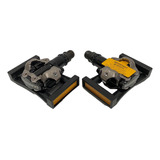 Par Pedal Shimano M520 C/ Taquinho Plataforma Pd22 Original