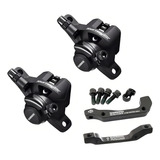 Par Pinça Freio A Disco Shimano Mecanico Tourney Tx805 Bike Mtb