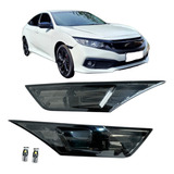 Par Pisca Paralama Fumê Honda Civic G10 2017 2018 2019 20 21